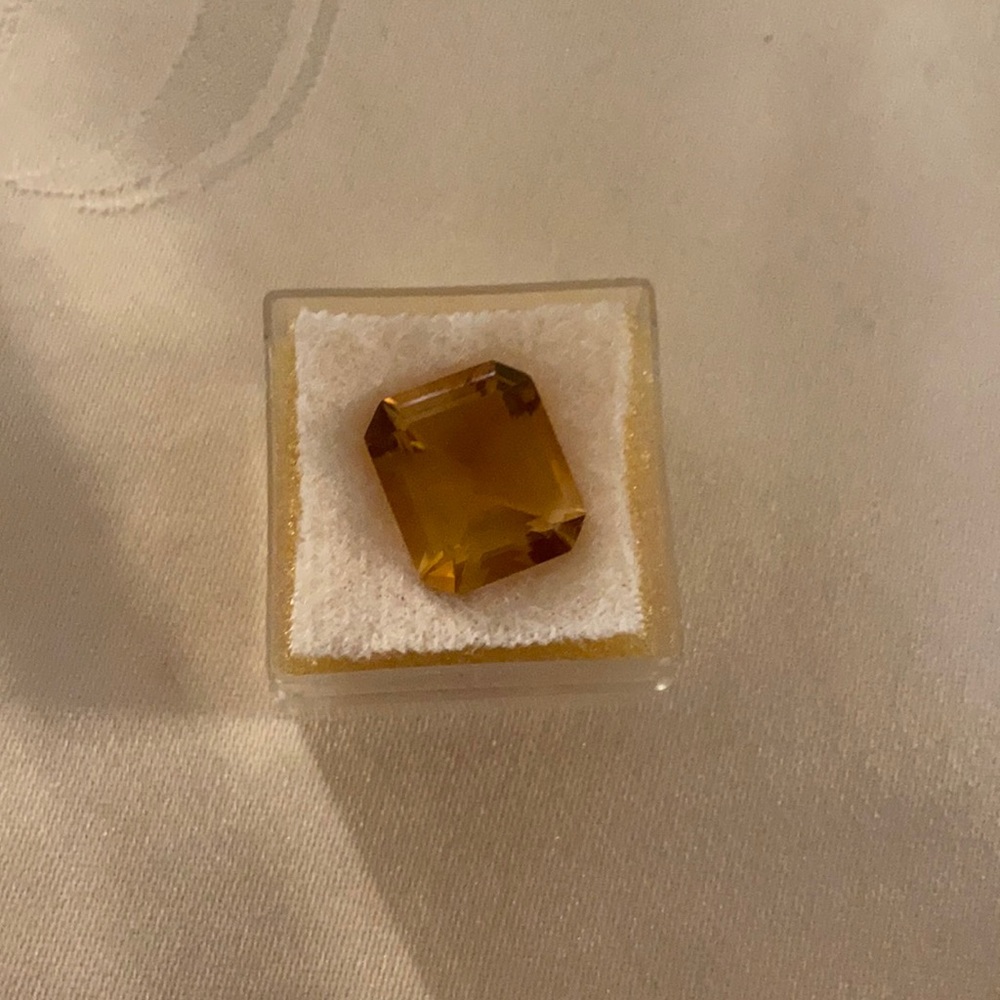 14x12 Octagon Citrine Stone
